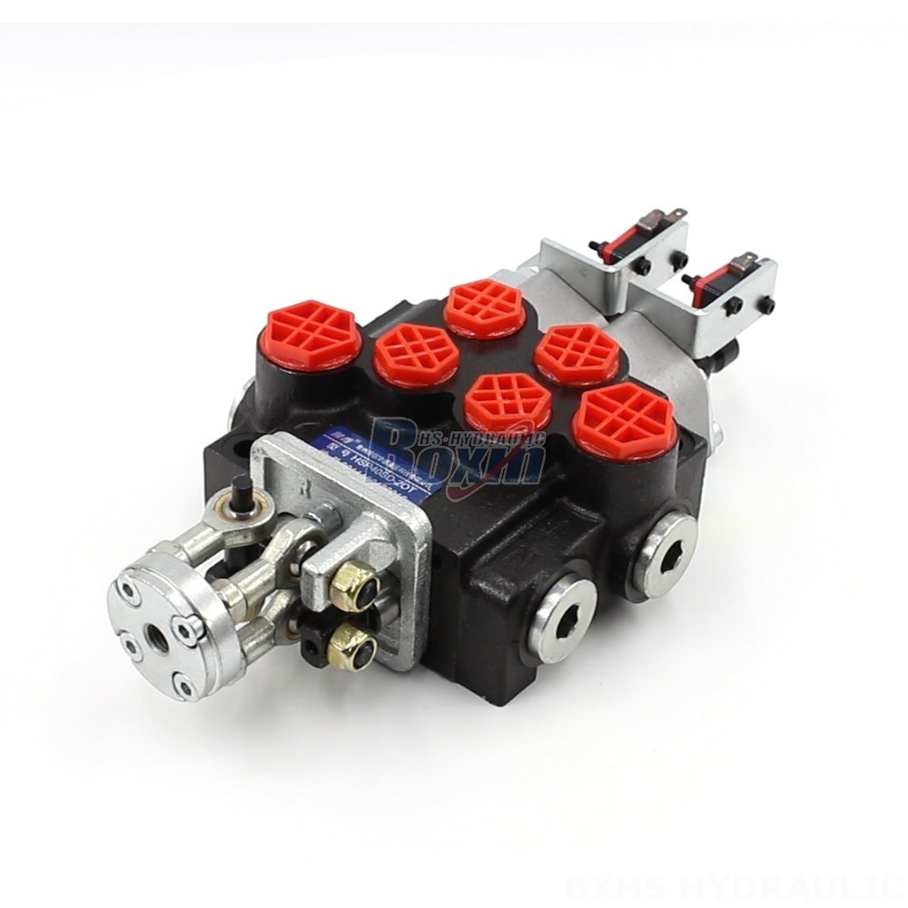 Scalability and Efficiency for High-Volume P40 Micro Switch Joystick 2 Spool Monoblock Directional Valve Production main image